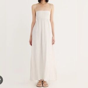 Rumer the Label Delphine 100% Linen Flowy Maxi Dress